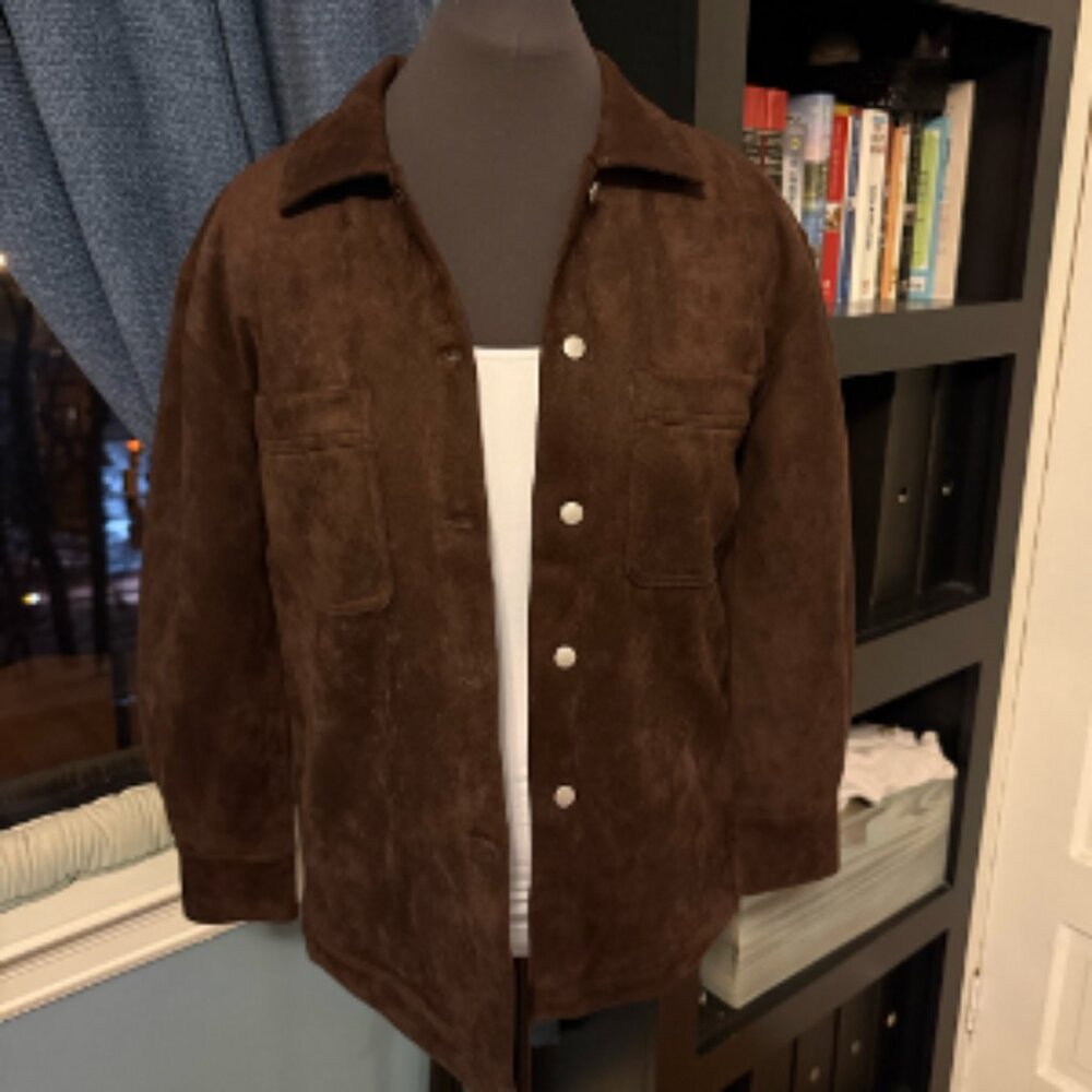 3 for $20 Sale: Faux Suede Shirt/Jacket - NWOT